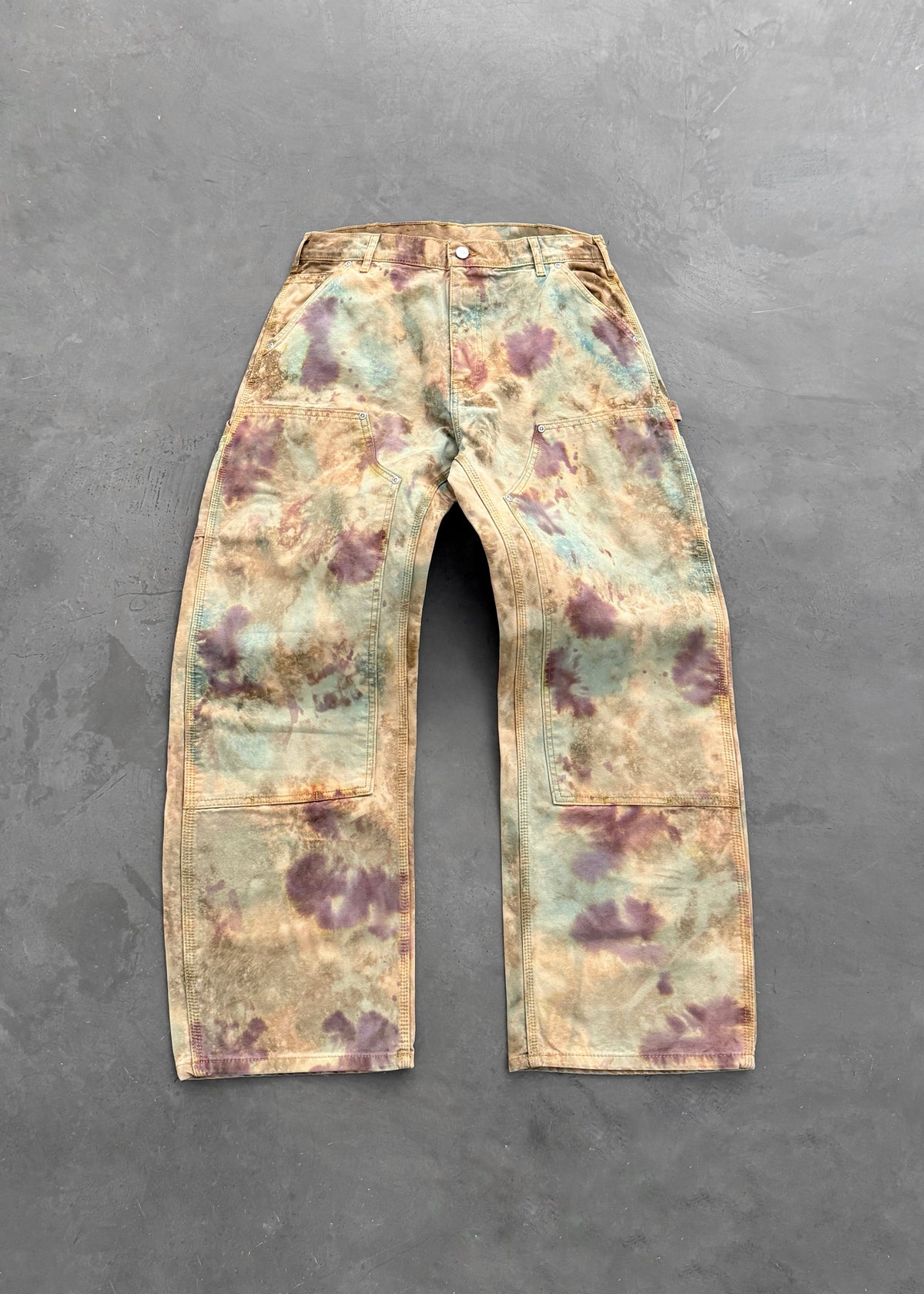 CANVAS DOUBLE KNEES - MULTI DYE