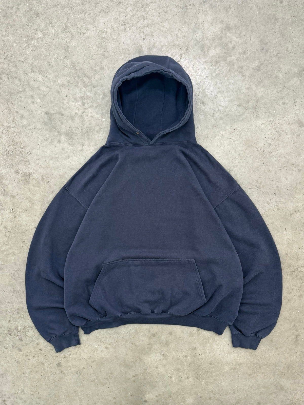 FADED MIDNIGHT BLUE HOODIE - 2000S