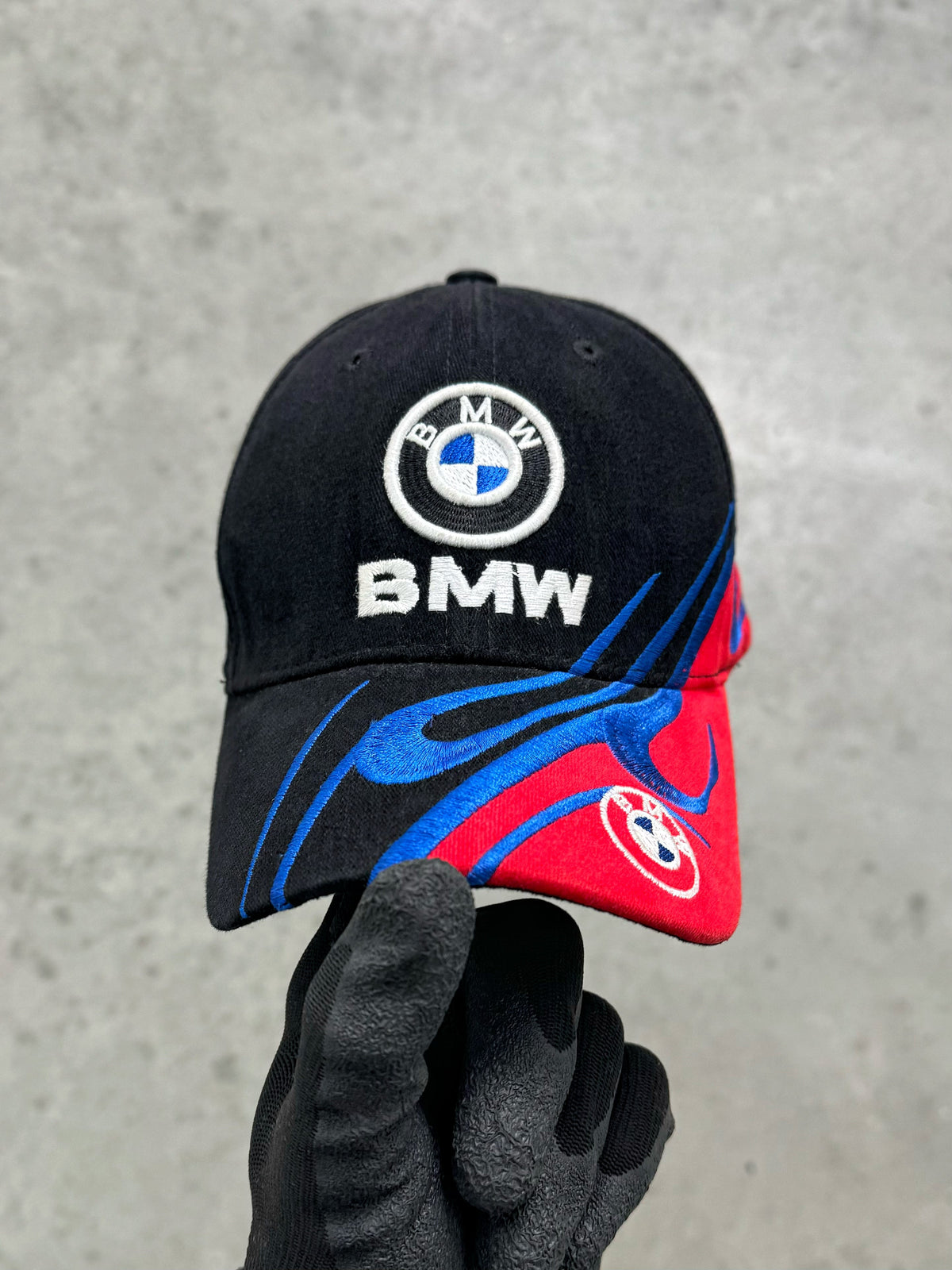 "BMW" MOTORSPORT STRAPBACK HAT - 2000S