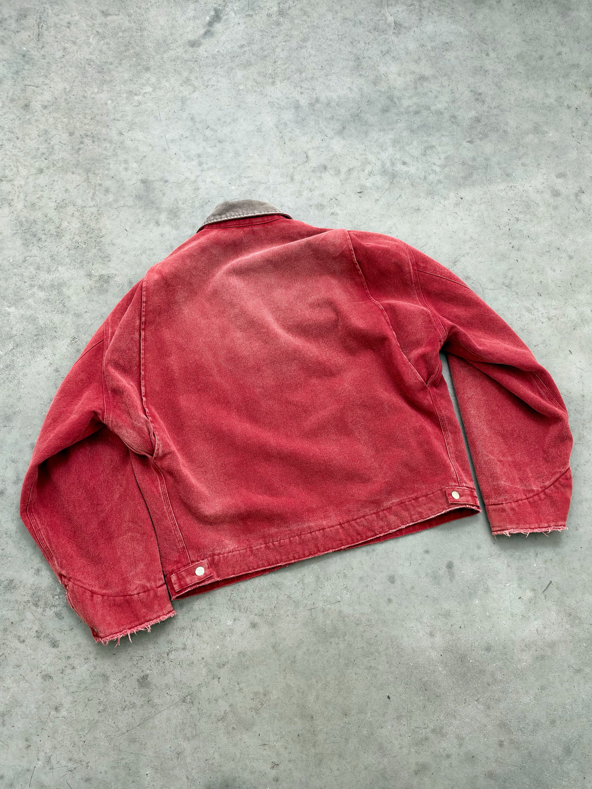 1/1 SAMPLE LAYTON JACKET - SUN FADED MAROON
