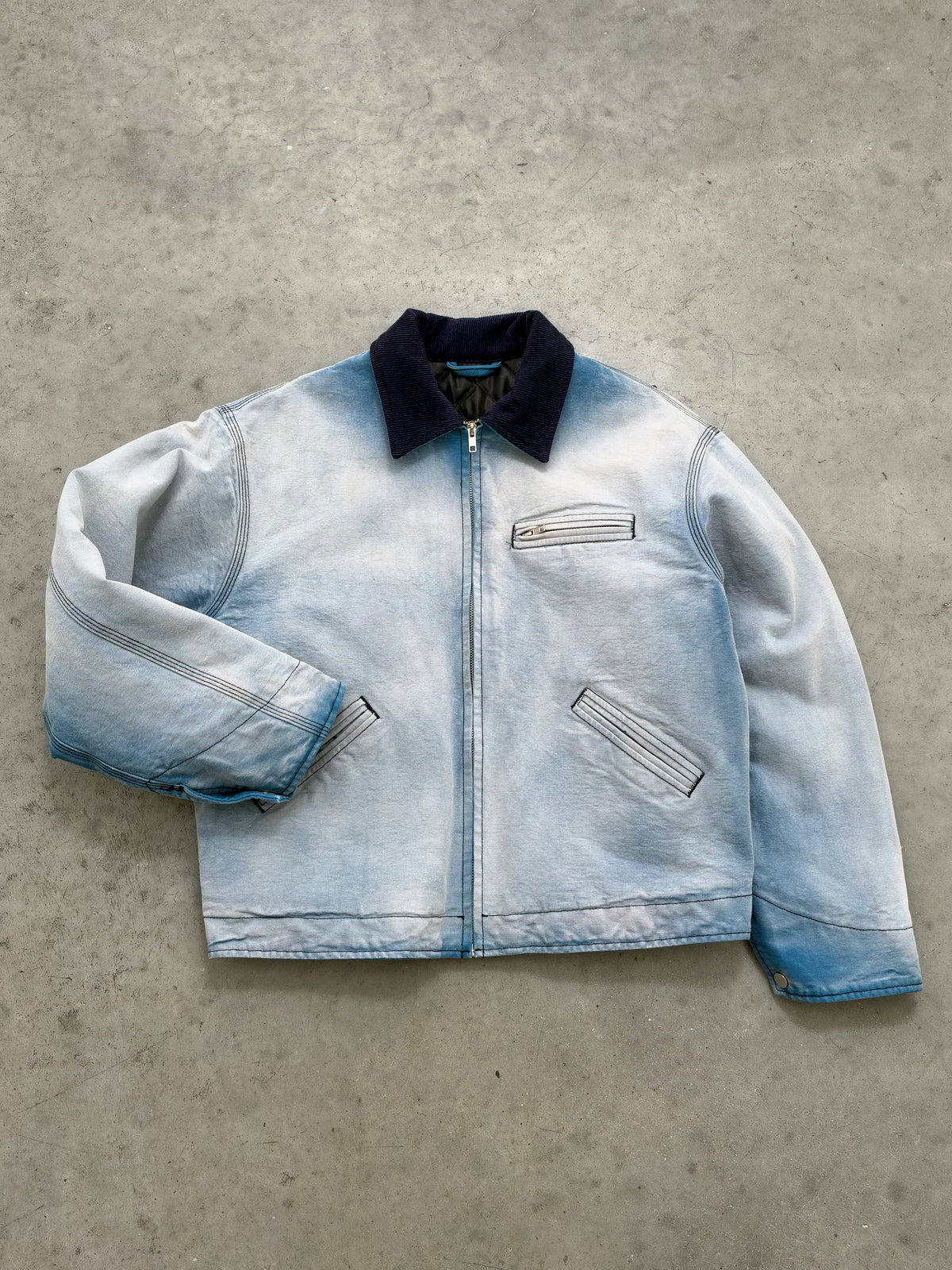 1/1 SAMPLE LAYTON JACKET - SUN FADED BLUE