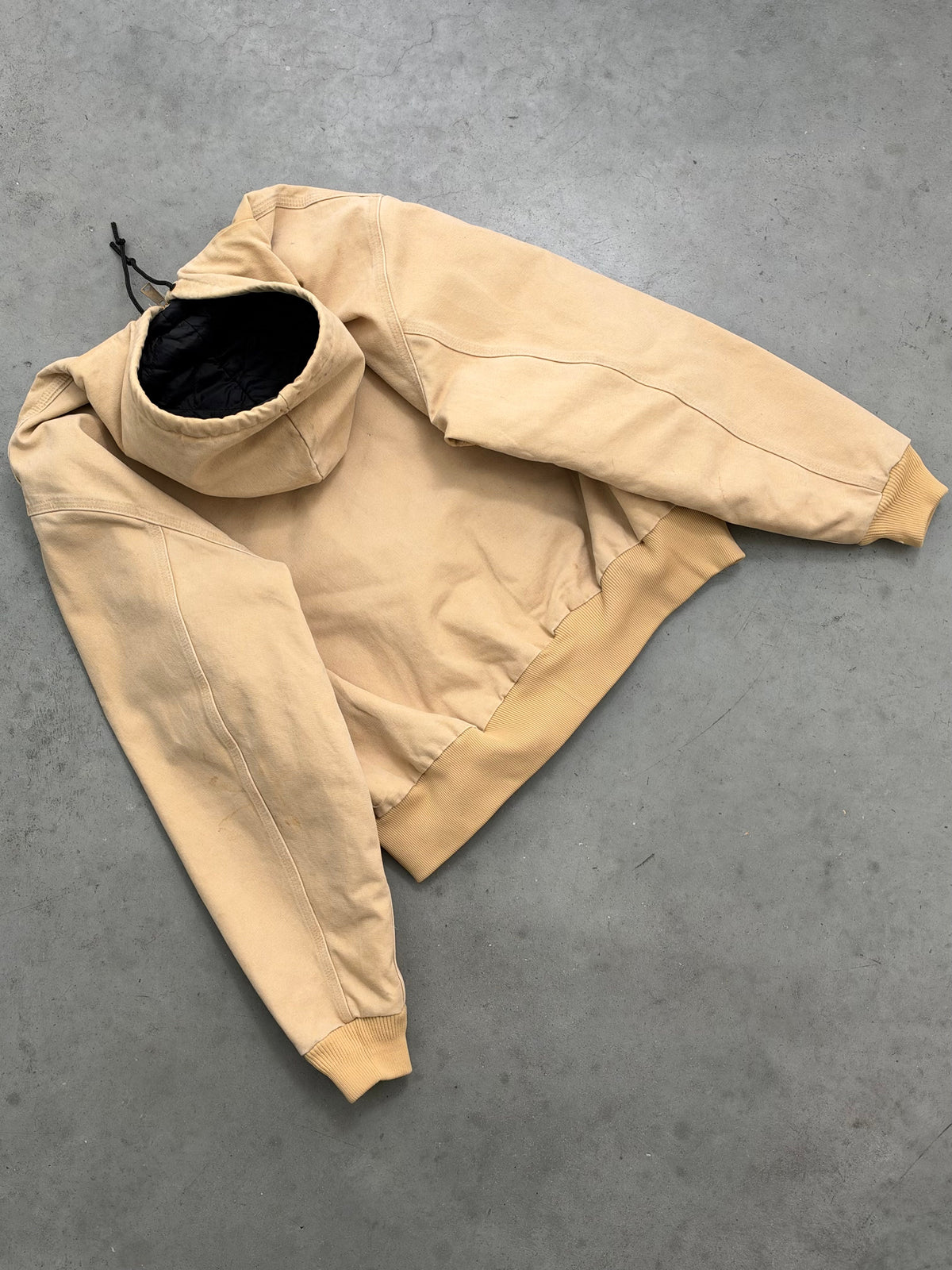 FADED BEIGE CARHARTT ACTIVE JACKET - 1990S
