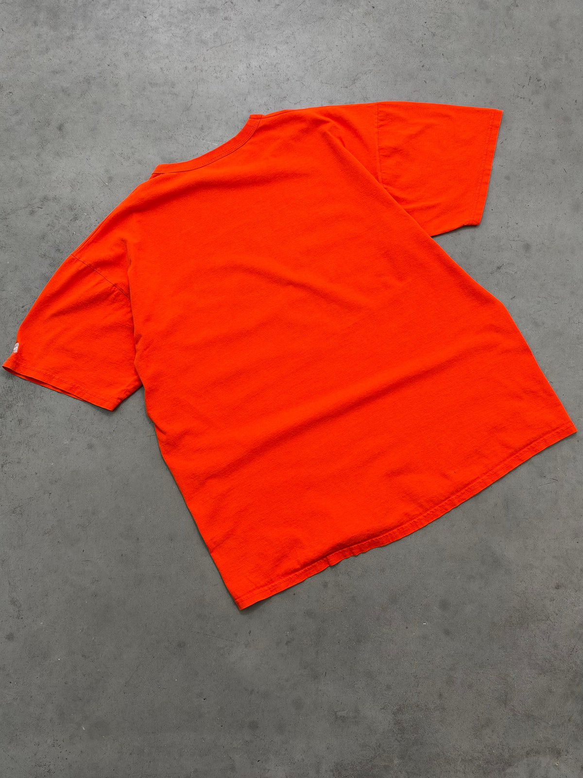 FADED ORANGE "AUBURN FOOTBALL" TEE - 1990S