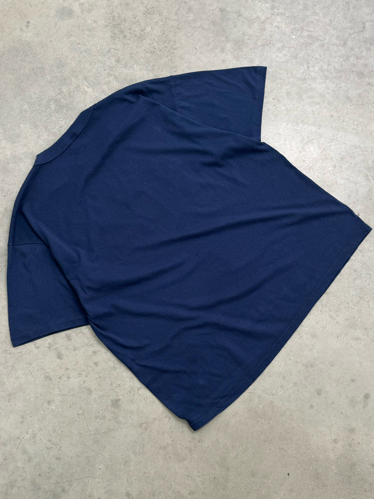 FADED DEEP BLUE "MCDONALDS" RUSSELL TEE - 1980S