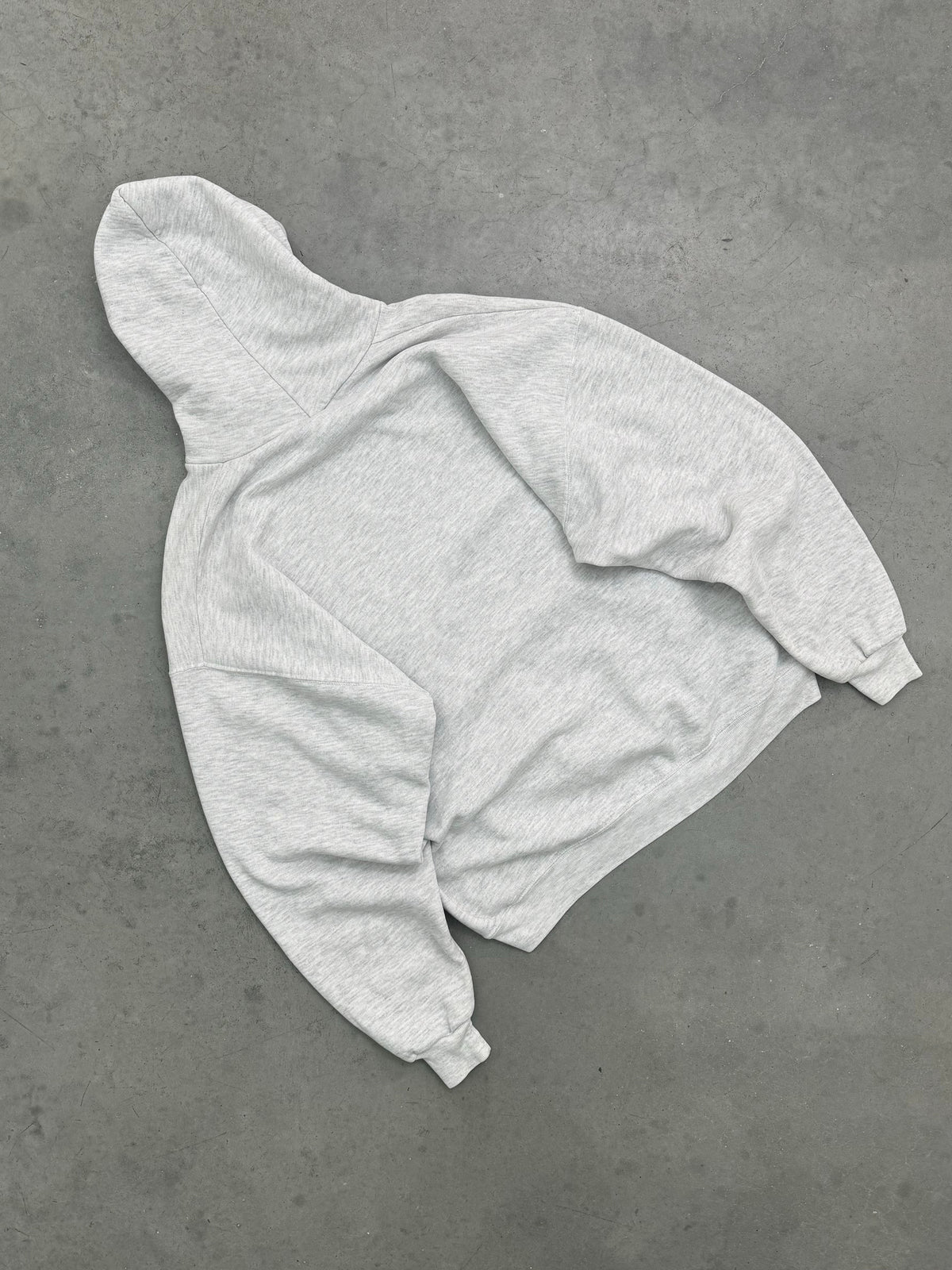 FADED GREY "OXFORD" HOODIE - 1990S