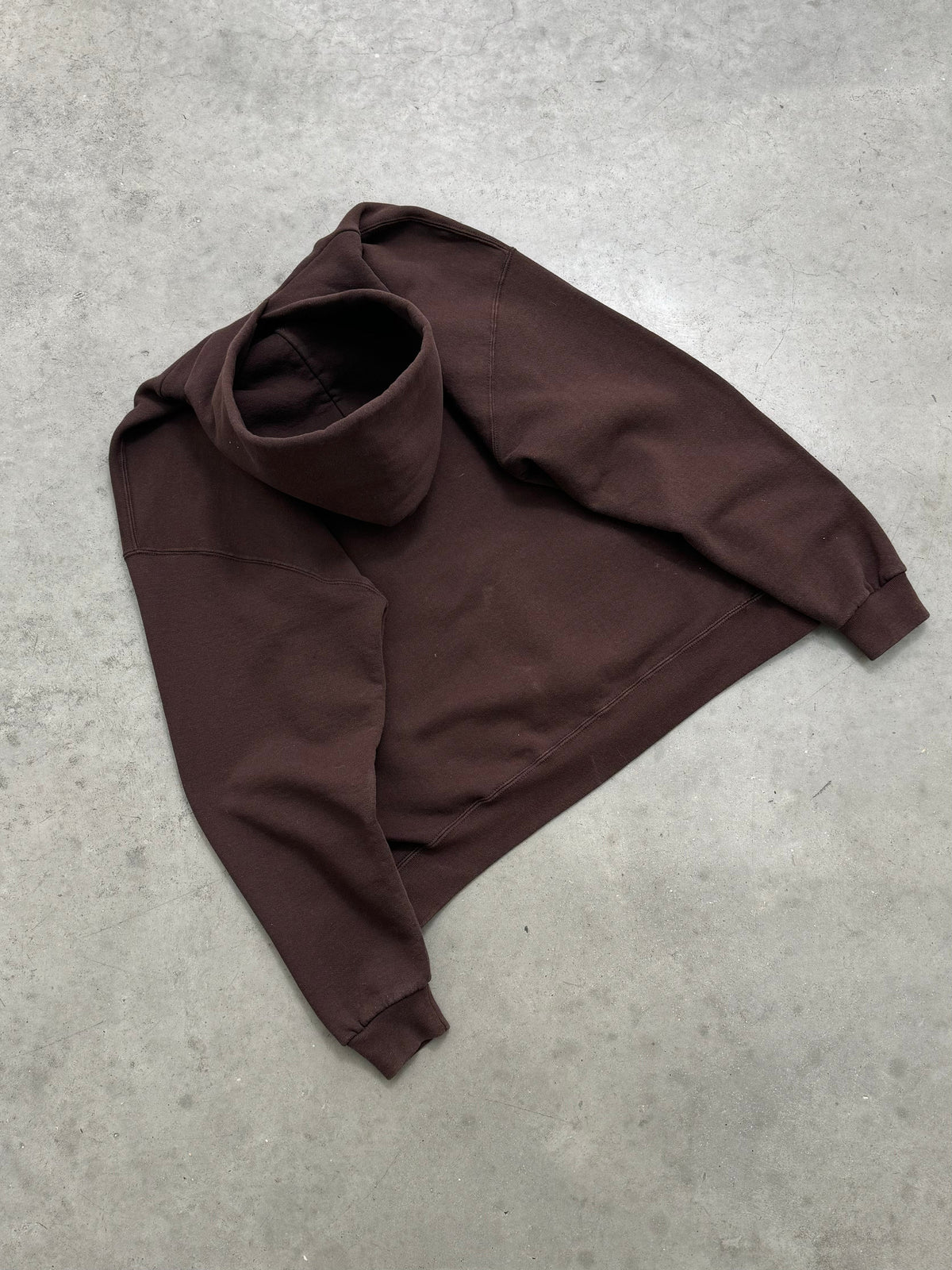 FADED BROWN RUSSELL HOODIE - 2000S