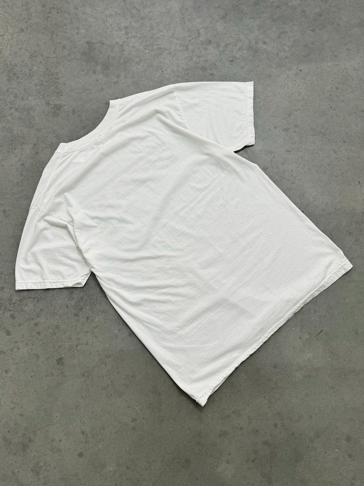 FADED WHITE "CHRIST LIKE RECORDS" TEE - X-LARGE