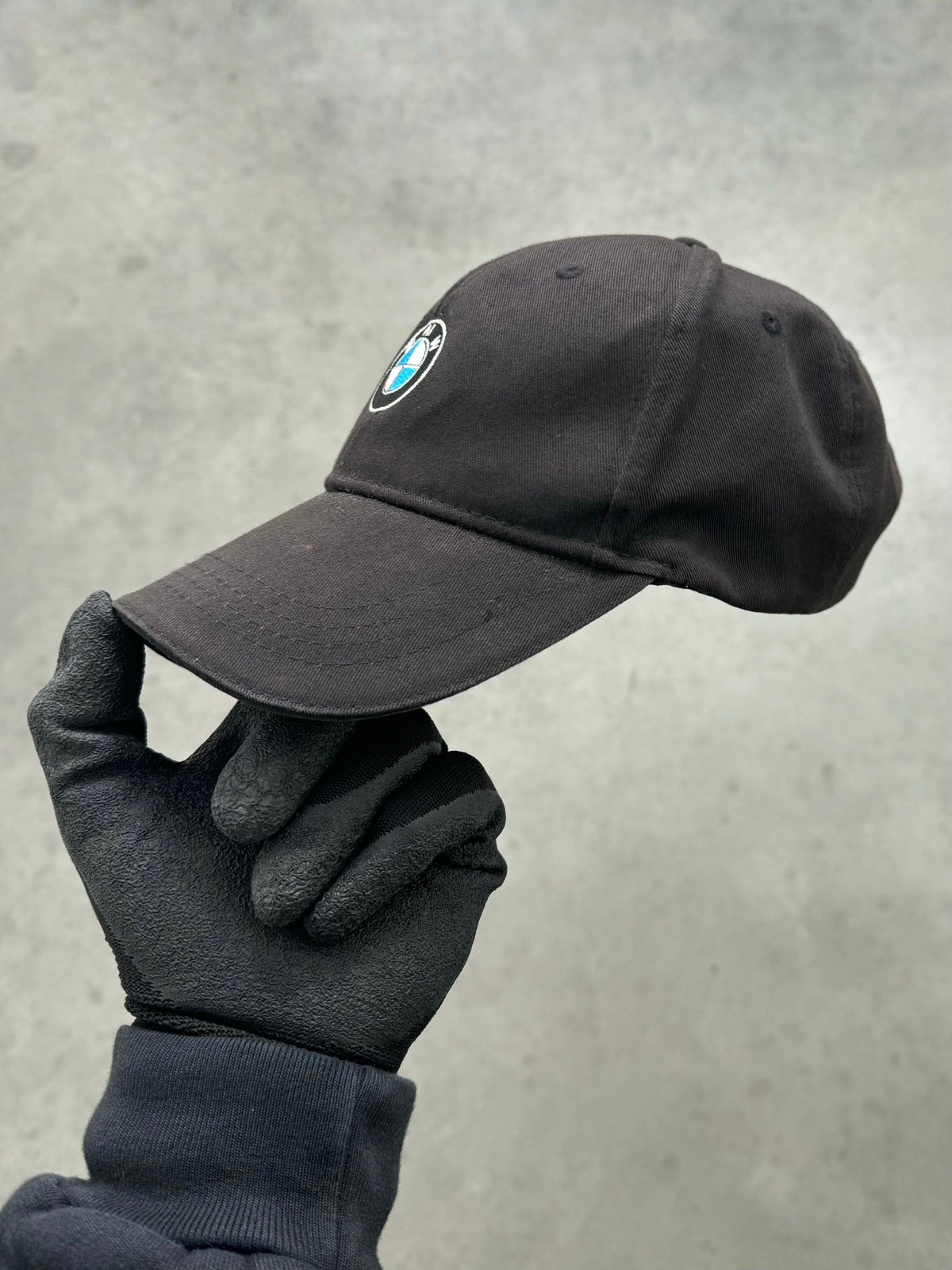 FADED BLACK "BMW" HAT - 2000S