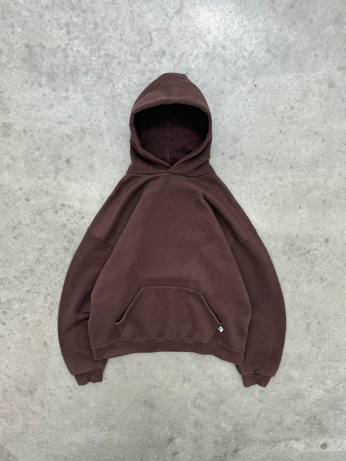 FADED BROWN RUSSELL HOODIE - 2000S