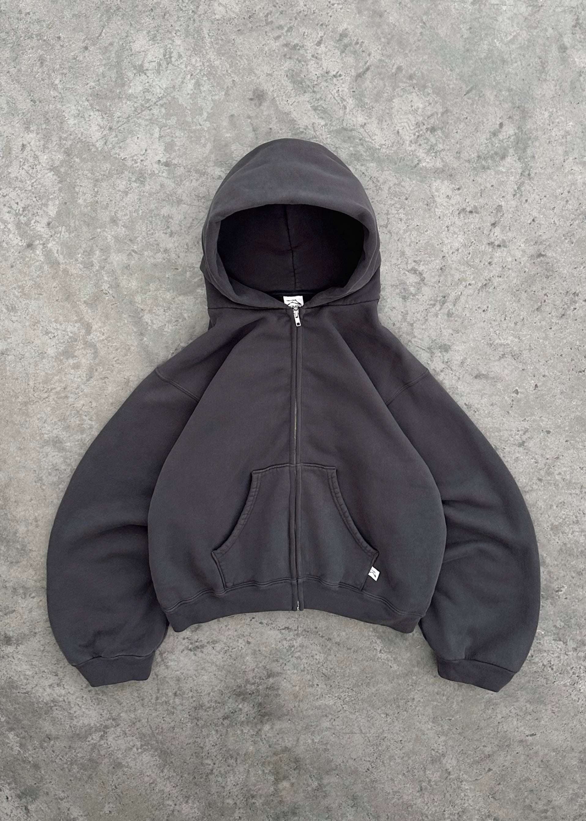 トップス AKIMBO ZIP-UP HOODIE ZIP-UP HOODIE - CHARCOAL