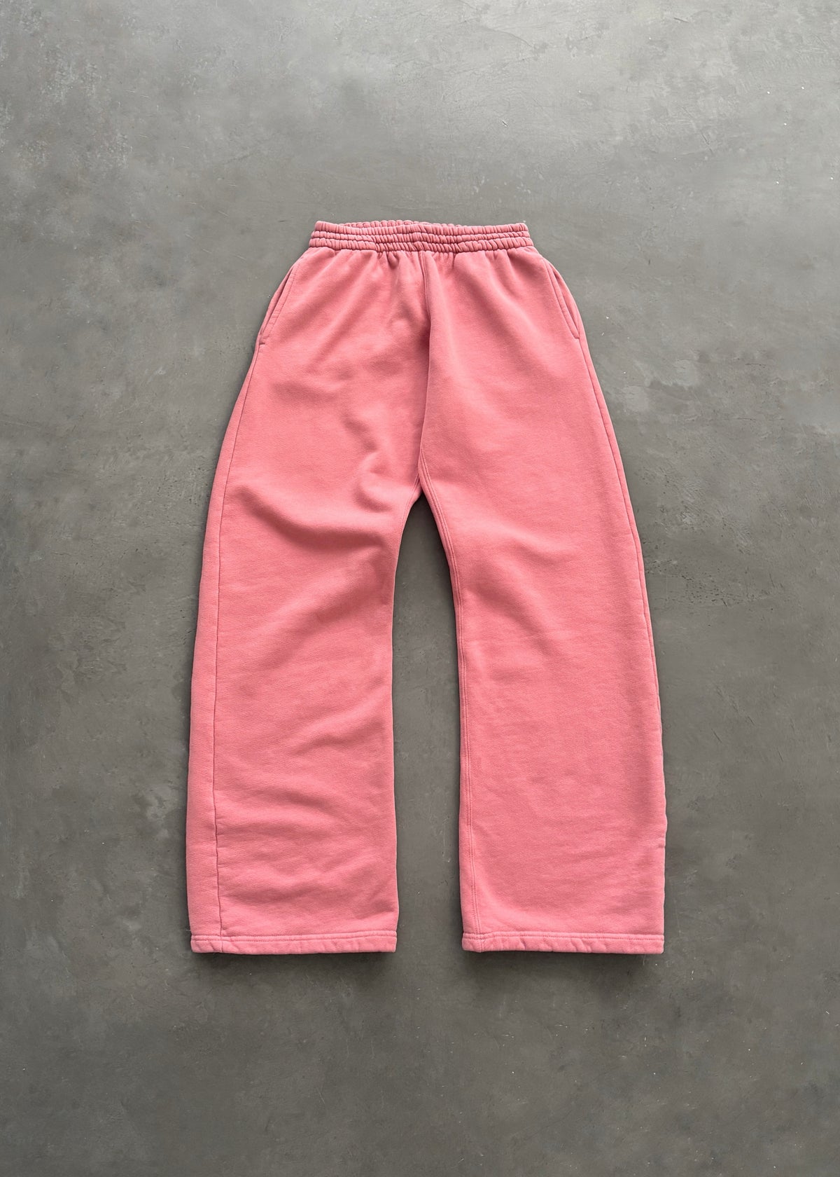 STRAIGHT-LEG SWEATPANTS - DUSTY ROSE