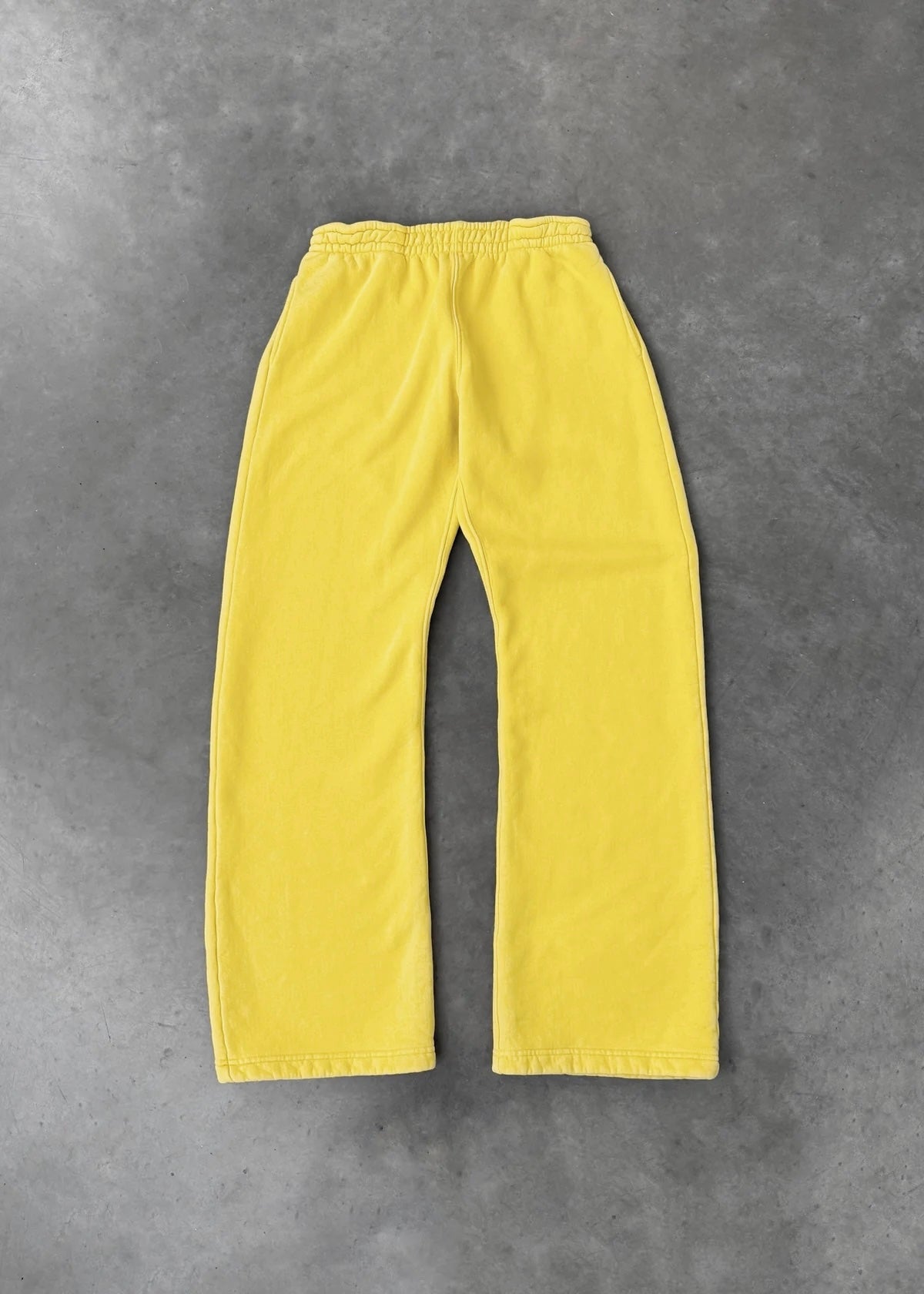 STRAIGHT-LEG SWEATPANTS - SOLAR YELLOW