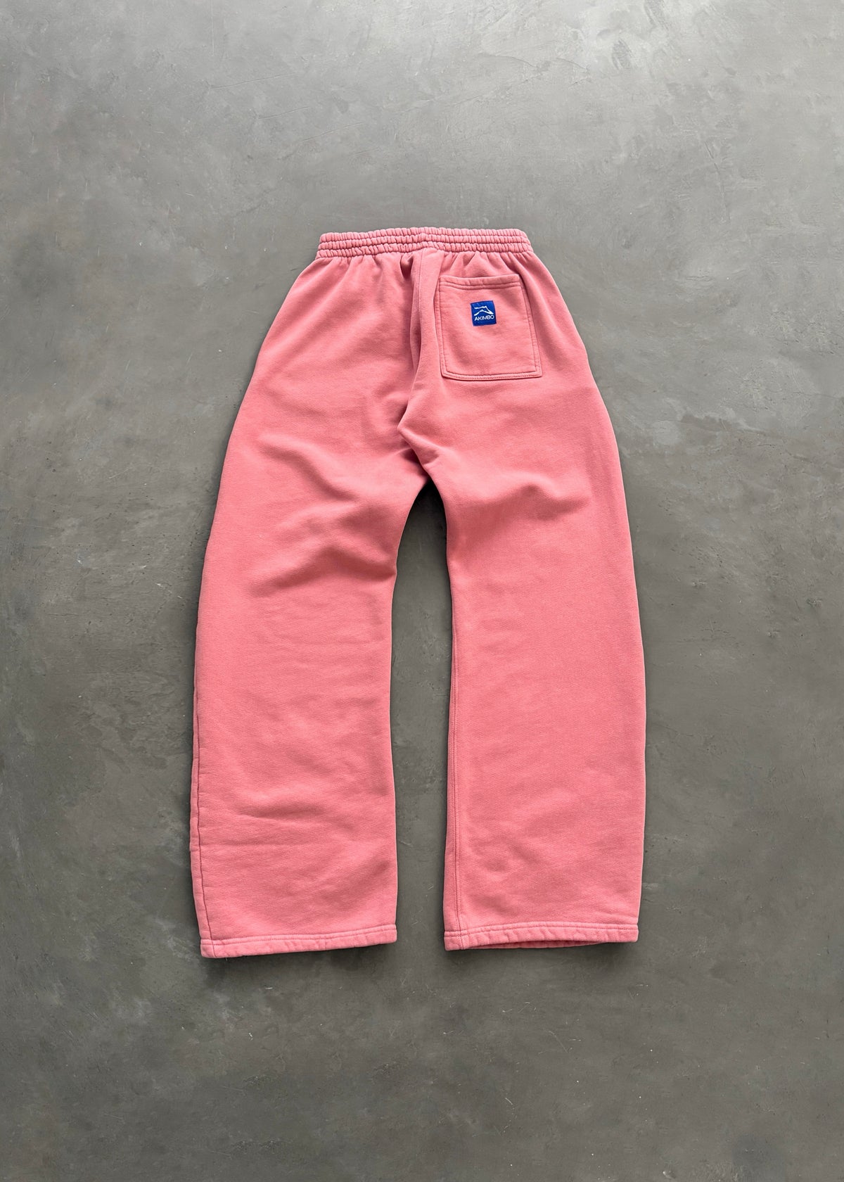 STRAIGHT-LEG SWEATPANTS - DUSTY ROSE