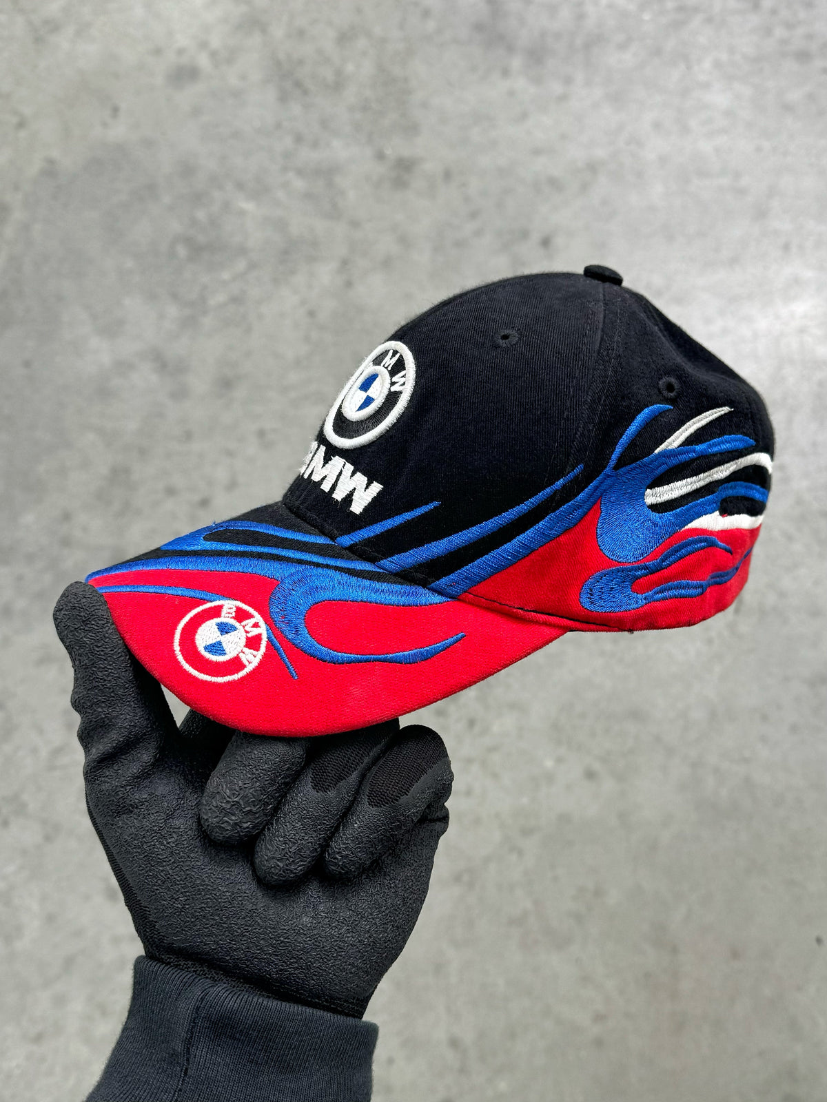 "BMW" MOTORSPORT STRAPBACK HAT - 2000S