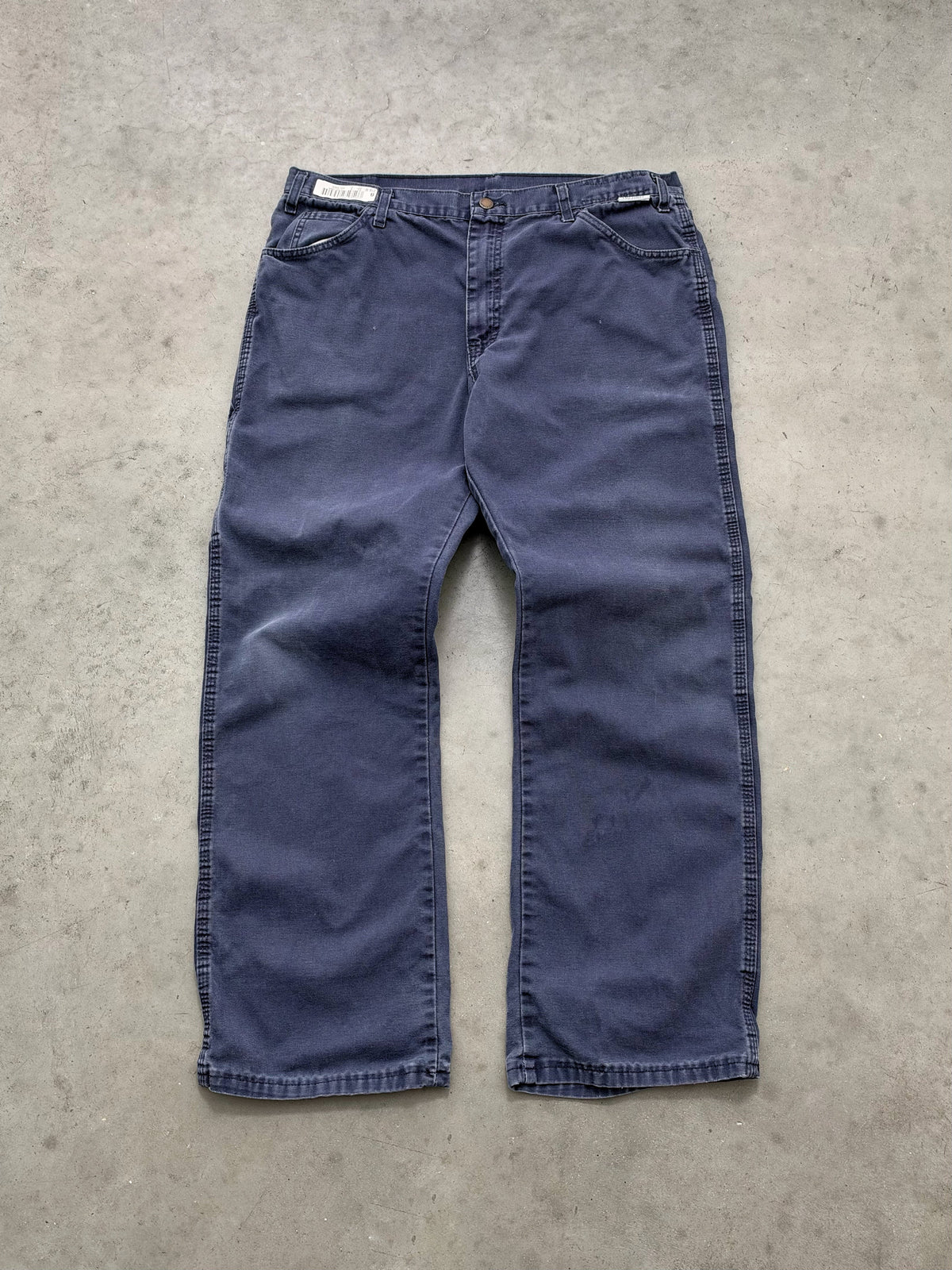 FADED DARK BLUE DICKIES CARPENTER PANTS - 1990S