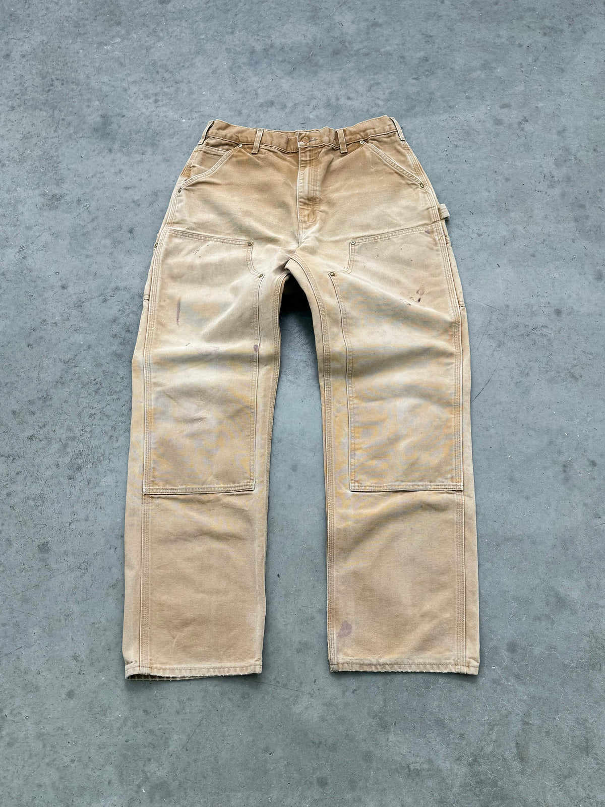 FADED SAND CARHARTT DOUBLE KNEES - 1990S