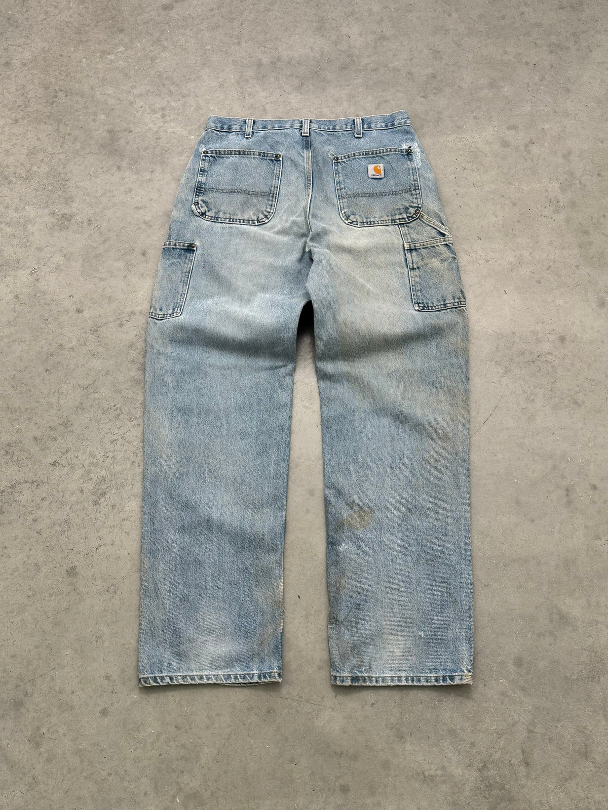 FADED DENIM CARHARTT DOUBLE KNEES - 2000S