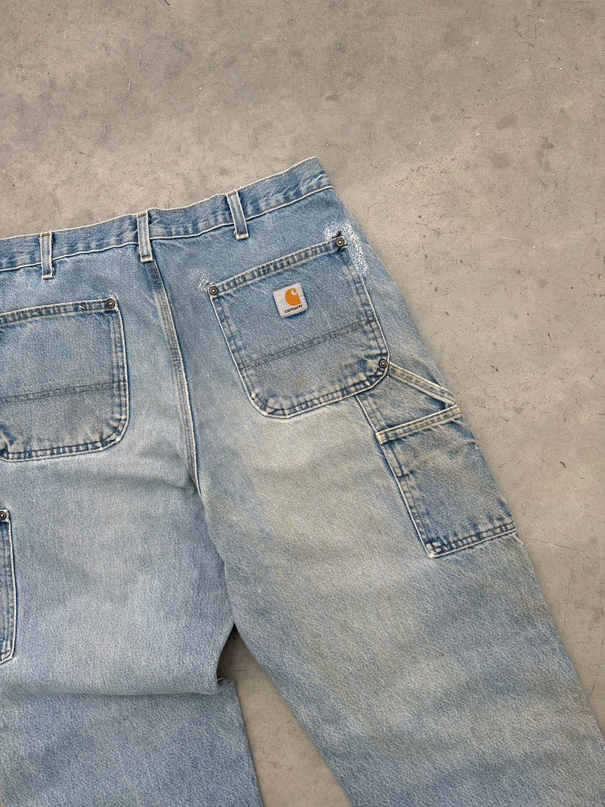 FADED DENIM CARHARTT DOUBLE KNEES - 2000S