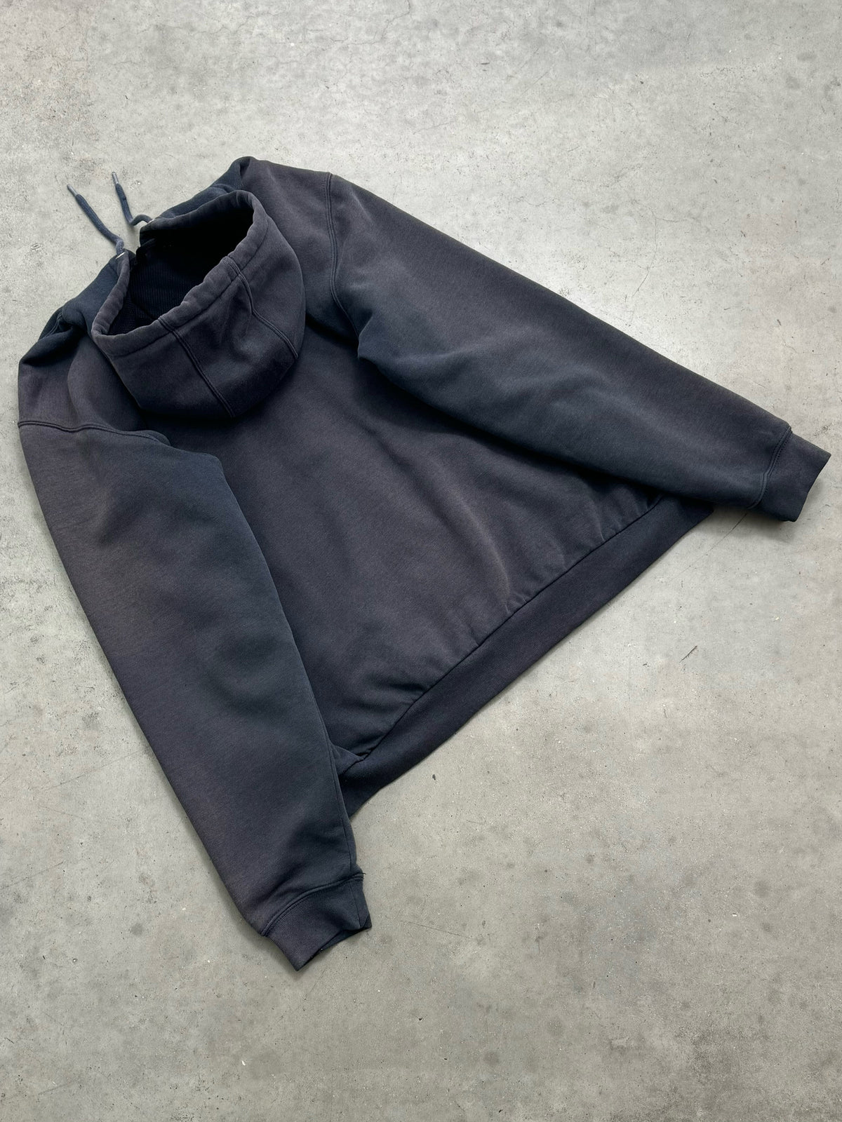 FADED BLUE THERMAL LINED CARHARTT HOODIE - 2000S