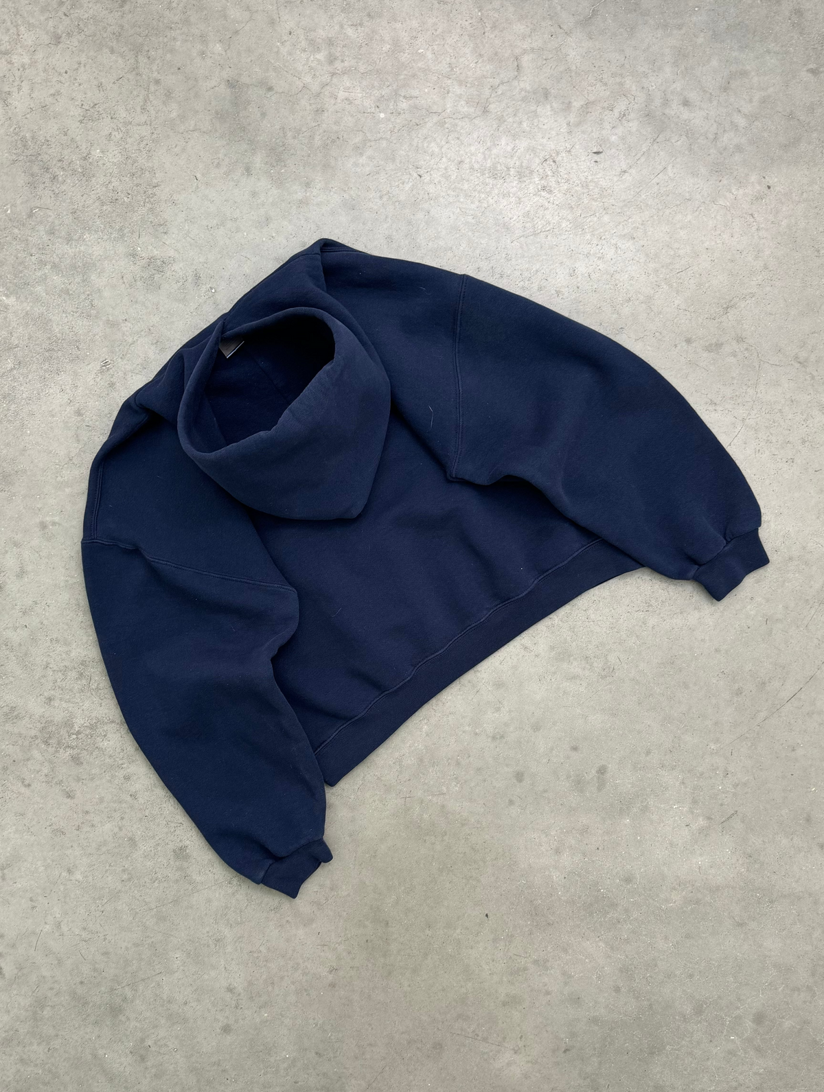 FADED NAVY RUSSELL HOODIE - 2000S