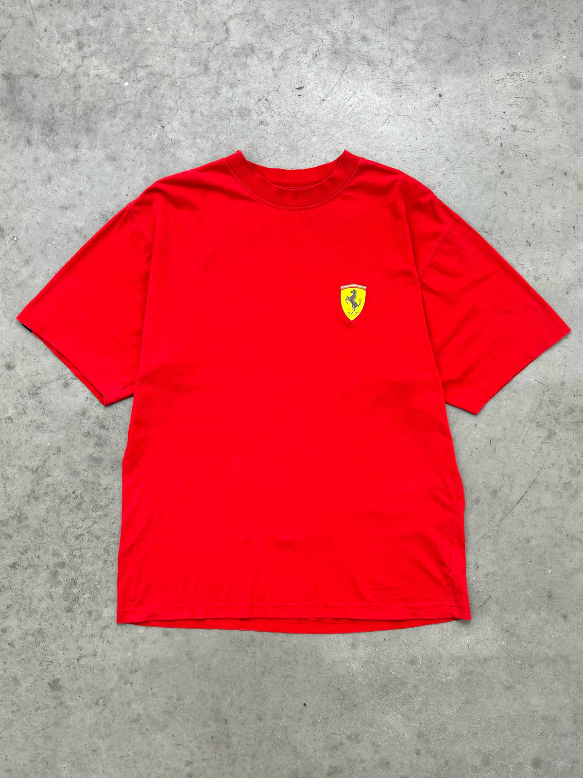 FADED RED "FERRARI" TEE - 1990S