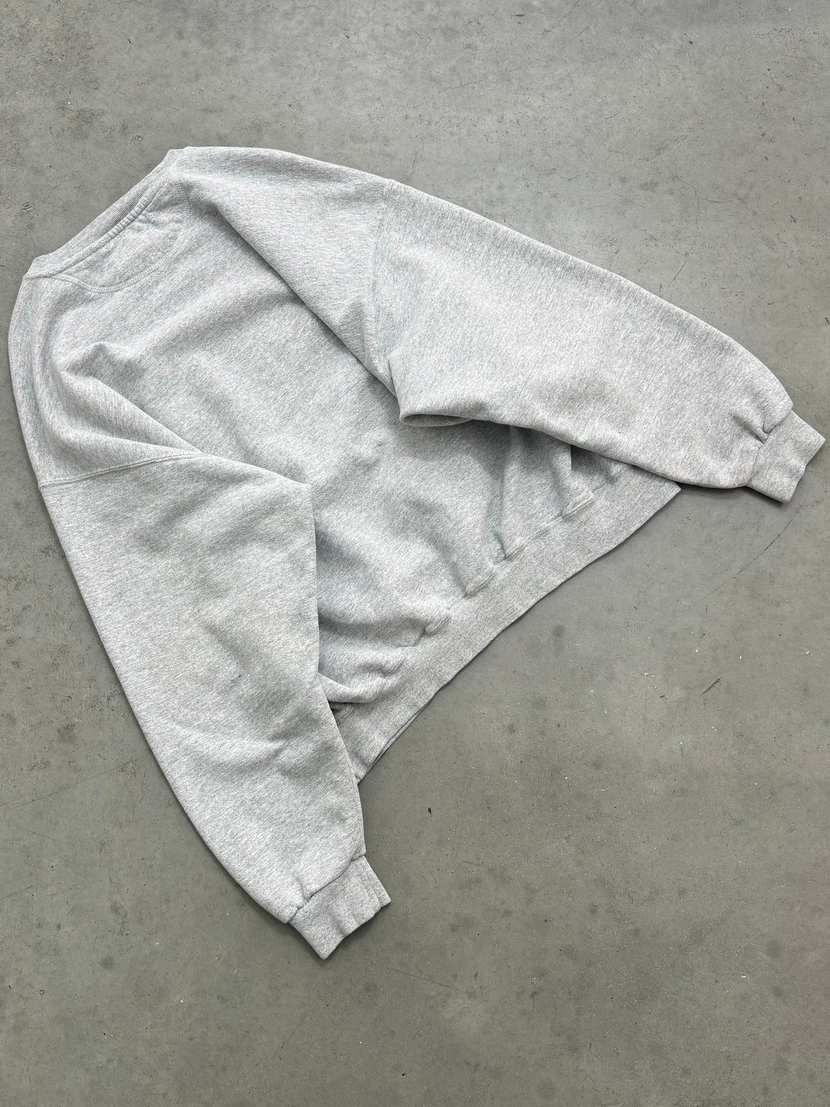 HEATHER GREY "ROLEX" RUSSELL CREWNECK - 1990S