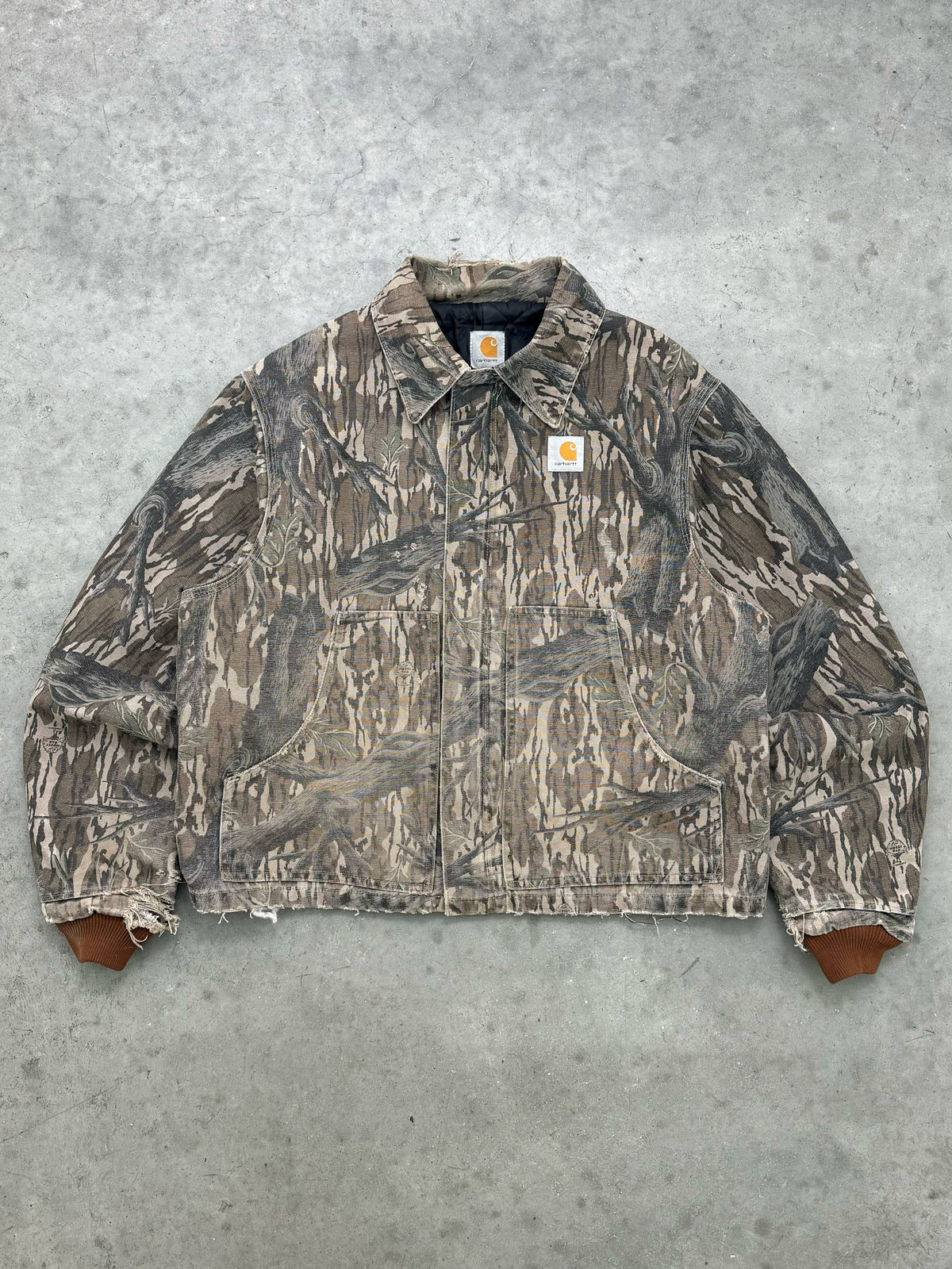 FADED CAMO CARHARTT ARCTIC JACKET - 1990S