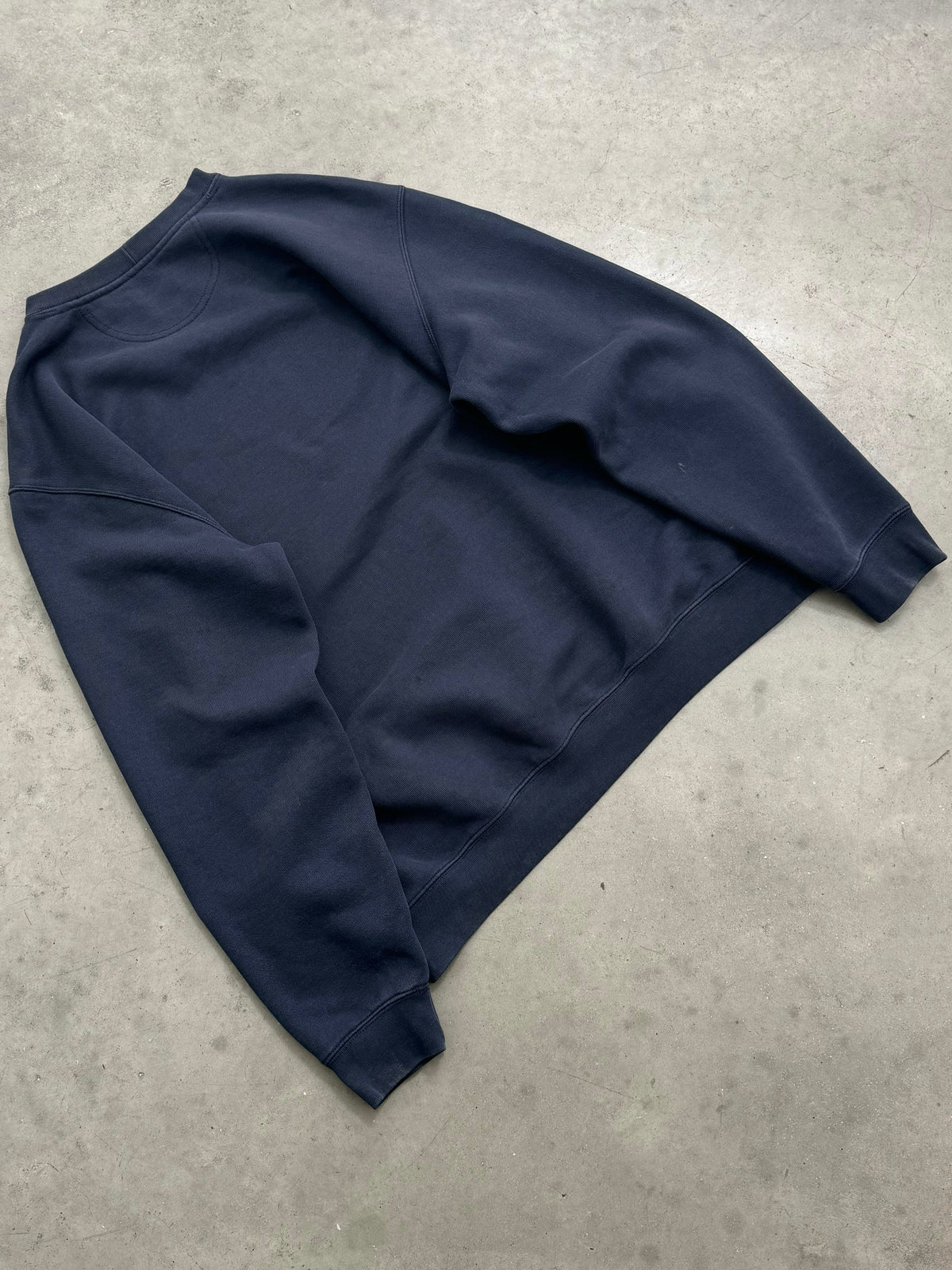 FADED DEEP BLUE CARHARTT CREWNECK - 2000S