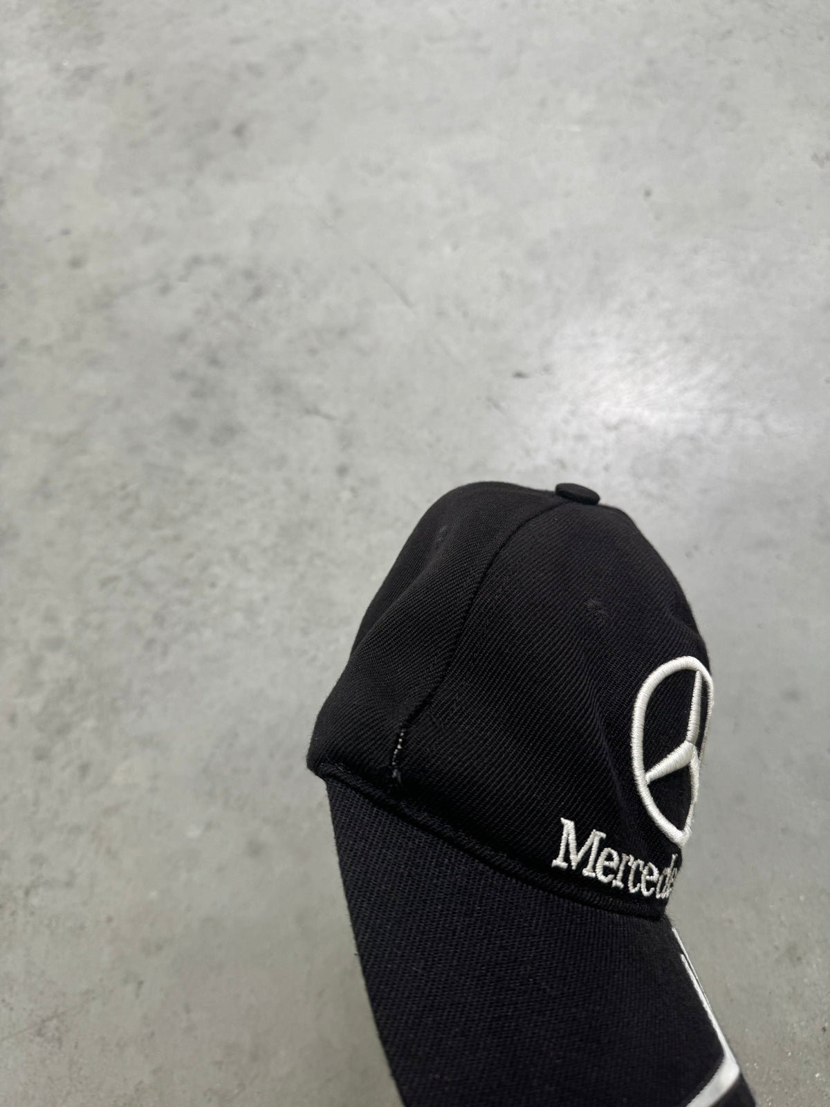 FADED "MERCEDES BENZ" EMBLEM HAT - 2000S